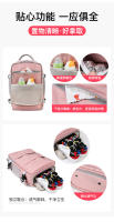 Mochila de viaje repelente al agua para mujer, carga USB para portátil con mochila escolar, con correa de equipaje, informal - details 26