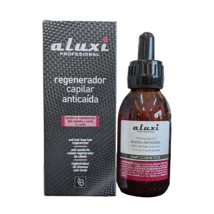 Regenerador Capilar Anticaída Gotero Aluxi  Laboratorio Bioxil 125ml - 1