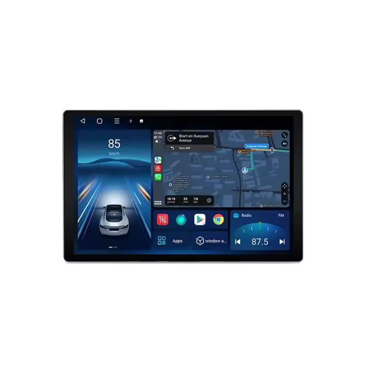 Junsun-reproductor Multimedia X7 MAX para coche Radio con Android CarPlay inalámbrico voz IA 2K 13.1 pulgadas para BMW E46 M3 318/320/325/330/335 - 1