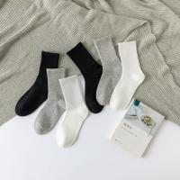 6 Pares De Calcetines Estilo Japonés Moda Casual Para Mujer Harajuku Con Volantes Y Colores Sólidos Calcetines De Algodón Tubo Medio - details 23