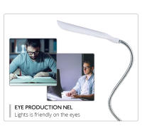 Lámpara De Lectura Portátil LED Flexible Iluminación Nocturna Para Libros Protección Ocular Batería Recargable Para Estudio - details 7