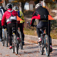 Bandera De Seguridad Para Bicicleta Bandera De Ciclismo Con Palo Suministros Para Bicicletas Infantiles Adorno Para Vehículos De Movilidad Mayor Publicidad Infantil - details 2