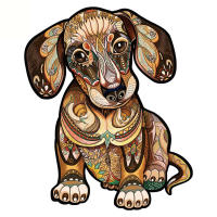 Rompecabezas De Madera Para Perros Forma De Mariposa Juego Inteligente DIY Decoración De Hogar Para Adultos Y Niños - details 3