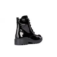 Botas militares niña GEOX J9420G C9999 MILITAR CHAROL NEGRO 29510 23I - details 2