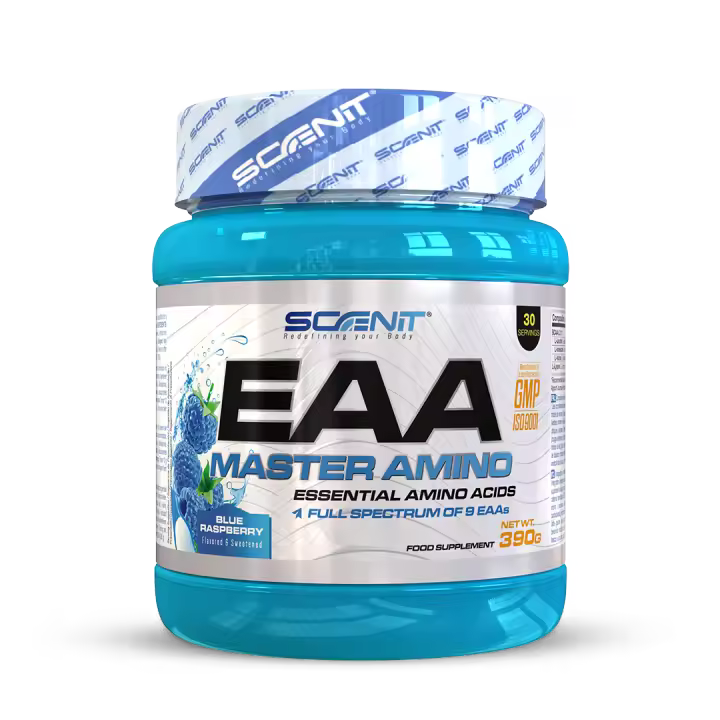 Aminoácidos esenciales - EAA Master Amino - 9 EAA en polvo - EAA aminoacidos - EAA 9 aminoacidos - Aminoacidos esenciales completos - Aminoácidos esenciales 9 - Aminoacidos BCAA 390 g - 1