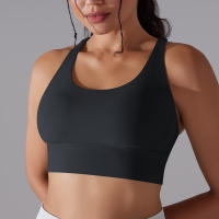 Sujetador Deportivo Para Mujer Alta Soporte Impacto Yoga Running Quick Dry Top Deporte Gimnasio Padded Bralette Sexy - details 18