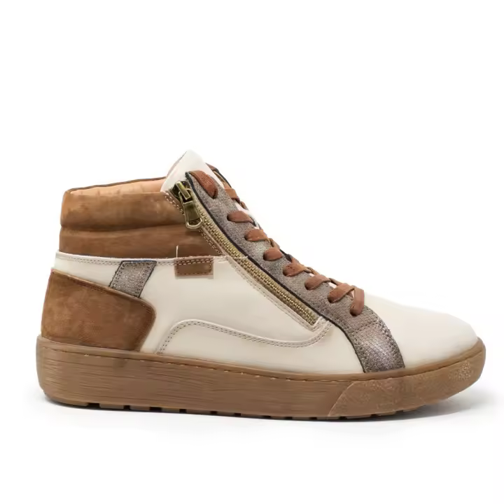 CALZAZUL 2424/9_H Botines casual  mujer 33840 24I BOTINA ELASTICOS Y CREMALLERA HIELO - 1