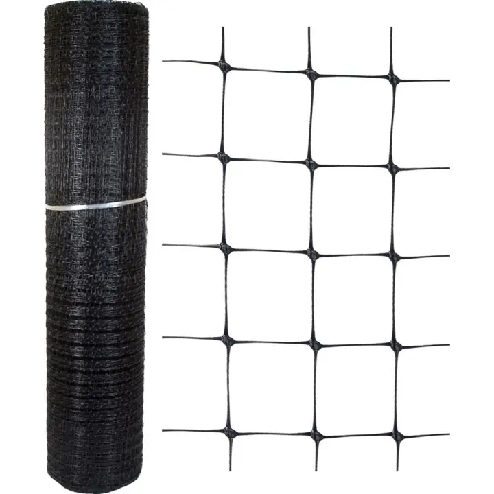 Orework Malla Avícola Plástica 25x25 Mm 1x200 M Negro - 1