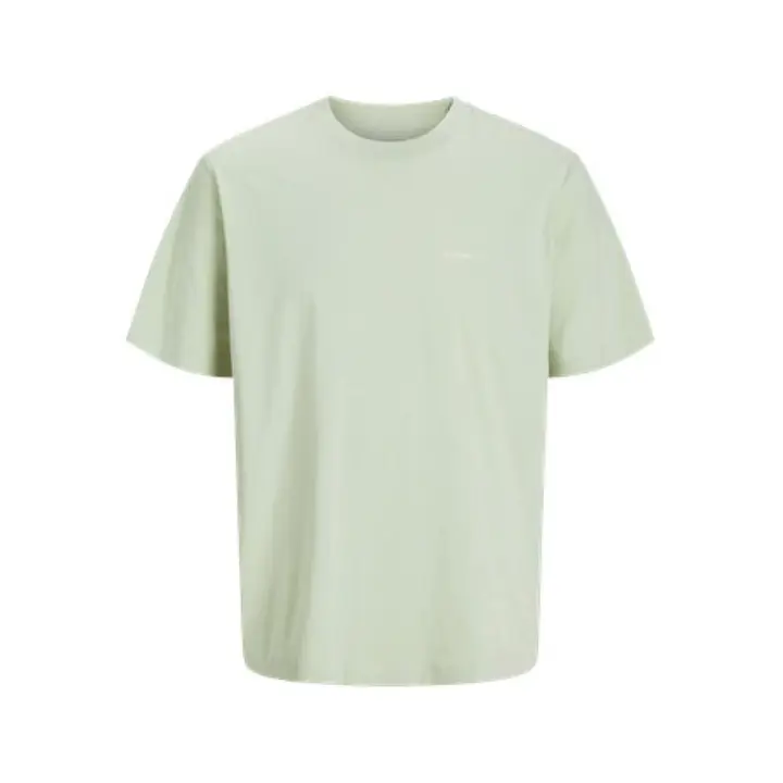 Camiseta JACK & JONES JORVARENNA PAINTED BACK TEE SS CRE NECK 12273646 Verde Verde - 1