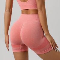 Shorts Deportivos Sin Costuras Para Mujer High Waist Push up Para Ciclismo Running Fitness Yoga Leggings De Gimnasio Ropa De Yoga - details 6