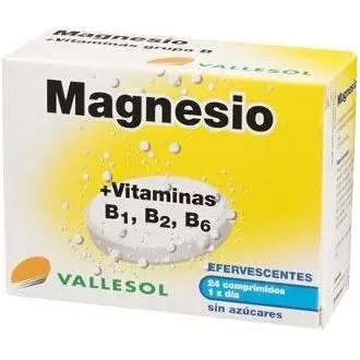 Vallesol Magnesio Y Vitaminas 24Comp Efervescentes - 1