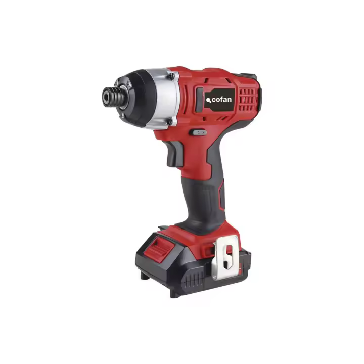 Cofan Atornillador Percutor de Impacto a Batería Li-ion I 18 V | 2000 Rpm | Con Luz Led | Funciones de Atornillador y Desatornillador - 1