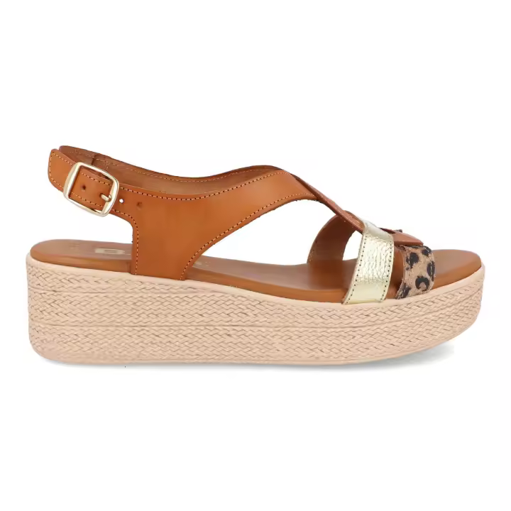 Sandalias de piel para mujer modelo Bda 38326 con hebilla made in Spain by Bda Shoes - 1