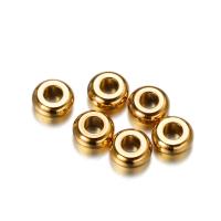 20Pcs/lot Perlas De Acero Inoxidable Para Joyería DIY Tamaños 3-10 Mm Círculo Plano Con Agujero Grande Accesorios De Joyería - details 4