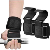 2PCS Gancho De Levantamiento De Peso Con Correas Antideslizantes Para Gimnasio Pull-Ups Powerlifting Y Fitness DEDOMON - details 2