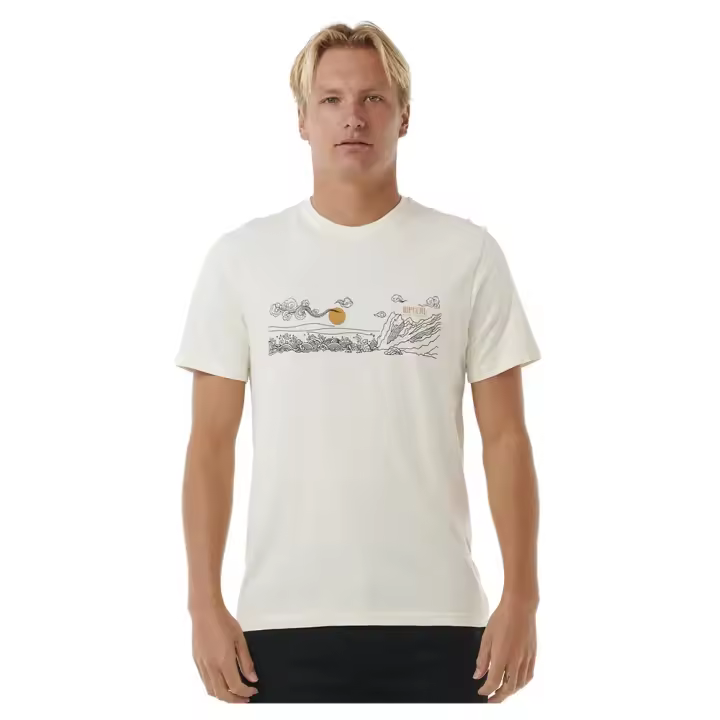 Rip Curl Camiseta De Manga Corta Up The Line - 1