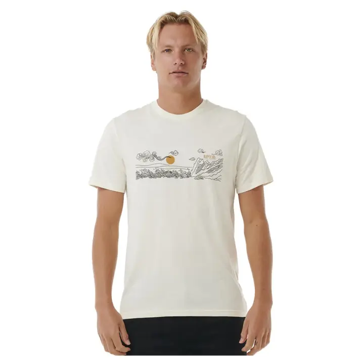 Rip Curl Camiseta De Manga Corta Up The Line - 1
