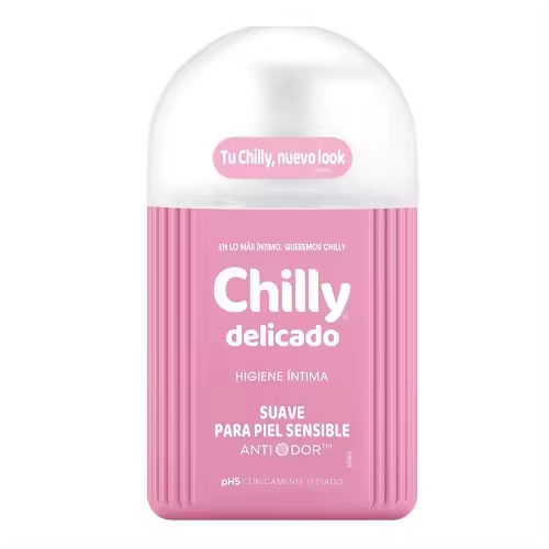 Chilly Delicado Gel de Higiene Íntima para Piel Sensible con Aloe Vera y Hamamelis 250 Ml - 1