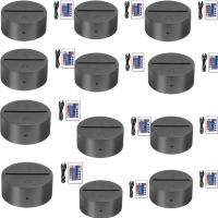 Lámpara De Noche LED 3D Con Base DIY En Acrílico Transparente RGB Control Remoto USB Decoración Para Habitación Regalo De Cumpleaños - details 16