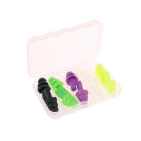 5 Pares De Tapones Para Oídos De Silicona Suave Anti-Ruido Impermeables Para Natación Y Natación Adecuado Para Adultos Y Niños - details 1