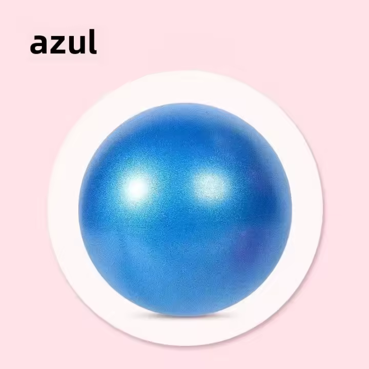 Bola De Yoga Pilates 25cm Bola De Gimnasia Gruesa Antirrota Para Perder Peso Y Maternidad Colores Rojo Morado Azul Gris - 1