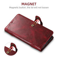 SUTENI Funda De Teléfono De Cuero Magnética Para iPhone Con Porta Tarjetas Diseño De Cierre En Forma De Concha Compatible Con Modelos Diferentes - details 15