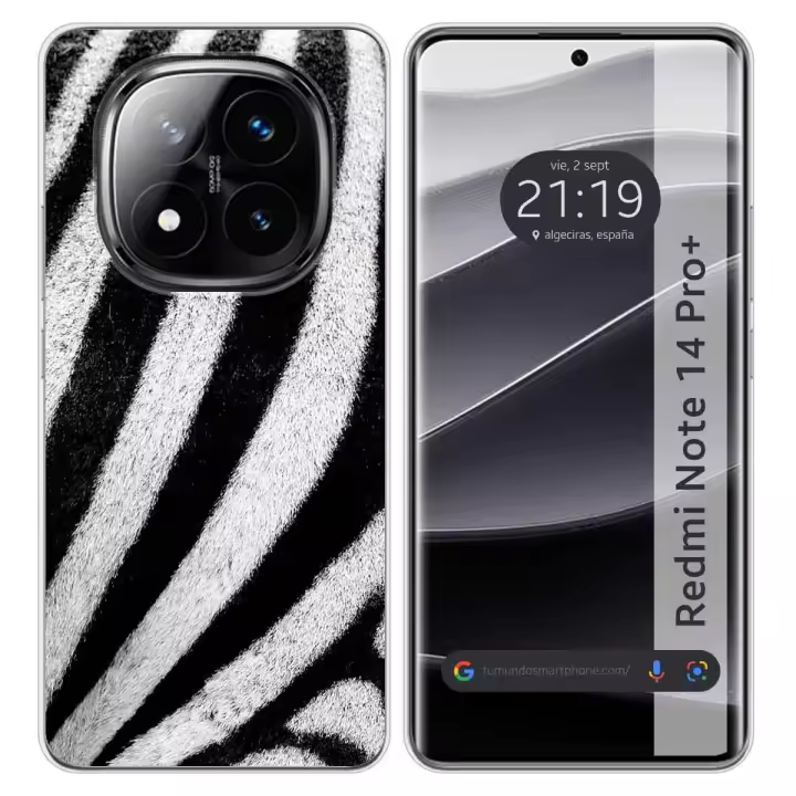 Tumundosmartphone Funda Silicona para Xiaomi Redmi Note 14 Pro+ Plus 5G diseño Animal 02 Dibujos - 1
