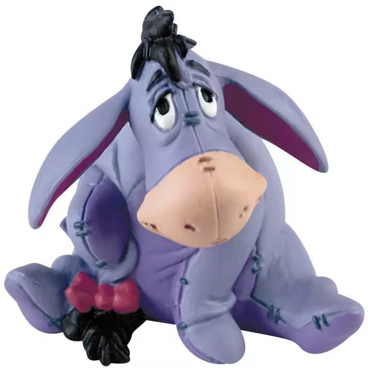 Figura Igor Winnie The Pooh Disney 6cmFigura  Coleccionable - Idea de Regalo- Mercancia Oficial - Juguetes para Niños y Adultos - Movies Fans - Muñeco para Coleccionistas y Exposición - 1