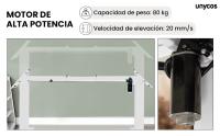 UNYCOS Marco de Escritorio Eléctrico Elevable - Core One - Estructura Ajustable y Panel de Control LED - details 3