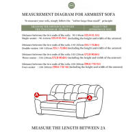 Cubierta De Sofá Jacquard 1 PC Protector De Sala Impermeable Lavable Desmontable Para Sala De Estar Estilo Poliéster - details 0