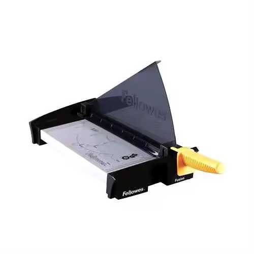 Fellowes guillotina fusion a4 - recorta hasta 10 hojas - formato a4 - cuchilla de acero inoxidable - 1