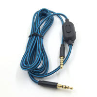 Cable Auxiliar De Audio 3.5mm De Repuesto Para Auriculares Logitech Astro A10 A40 A30 Con Micrófono Y Control Remoto Calidad Superior - details 5