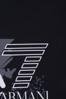Emporio Armani EA7 Camiseta de Algodón Hombre Negro 3YPTF5PJ18Z 1200 - details 5