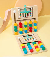 Juego Educativo De Montessori Tablero De Puzzle De Madera Colorido Juguete Sensorial De Alineación De Colores Para Niños Actividad De Preescolar Para Bebés - details 8