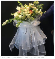 Rol De Tulle Blanco Para Bodas Cumpleaños Y Decoración De Fiestas 1.6x18M Tela De Tule Para Falda De Tutú Y Mantel DIY Manualidades Y Embalaje - details 2