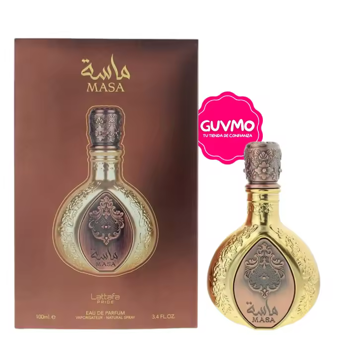 Lattafa Pride Masa Eau de Parfum Unisex 100 ml – Perfume Árabe Floral y Especiado con Notas de Mango, Azafrán y Ámbar - 1