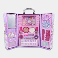 You Go Girl - Set de Maquillaje Infantil para Niños - Cofre Mágico de Unicornios - Sombras, Colorete, Brillos de Labios, Pintauñas - a Partir de 5 Años - details 0