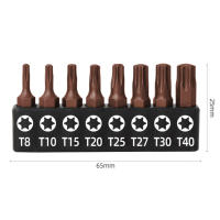 Juego De 8 Piezas De Puntas De Destornillador Mini S2 25mm Cruz Hexagonal Torx Con Soporte De Billetera Aleación De Acero Para Herramientas De Reparación Y Mantenimiento - details 1