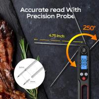 Termómetro digital para Carne Cocinar en freidora de Aire, termómetro para Alimentos con sonda grande (Pilas incluidas) - details 2