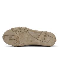 Botas De Piel Impermeables Para Hombre Botines De Motor Casuales Con Cordones Suela De Goma Tacón Plano Talla Verdadera - details 3