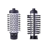 Peine Secador De Pelo Automático 2 En 1 Para Estilizar Lustrar Y Aplanar Cepillo De Secado Redondo Ionizado Voluminizador Universal Con Aluminio - details 3
