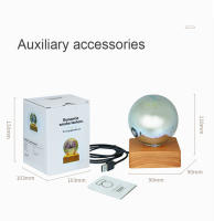 Lámpara De Ambiente LED 3D Con Efecto De Fuego De Artificio Luz Nocturna Colorida Para Decoración De Hogar Lámpara Colgante De Bola De Vidrio Estilo Cielo Estrellado - details 7