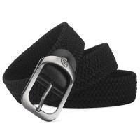 Cinturón De Lujos Unisex Con Hebilla De Aleación Diseñador Para Hombres Y Mujeres Cinturones De Tela Tejida Con Cierre De Abrazadera Sin Agujeros Para Adultos - details 8