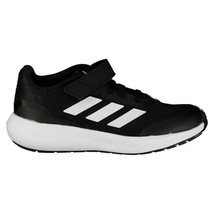 ADIDAS RUNFALCON 3.0 EL K VELCRO NEGRO/BLANCO - 1