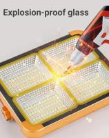 Lámpara De Camping Recargable USB Con Reflector LED Luz De Fosa Solar Portátil Para Exteriores Y Nocturna - details 6
