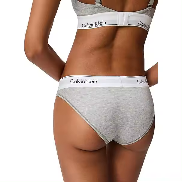 Braguita de bikini de algodón moderno de Calvin-Klein para mujer (paquete de 1) - 1