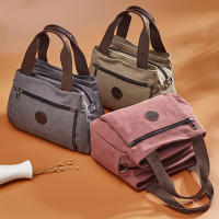Nueva Bandolera Multifuncional Para Mujer Bolsa De Hombro Mensajera De Lona Con Gran Capacidad Estilo Casual Para Todas Las Occasiones - details 1