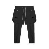 Nuevos Shorts Cortos Para Hombre Verano 2024 2-en-1 Casual Street Fitness Entrenamiento Secado Rápido Transpirable Running Shorts - details 2