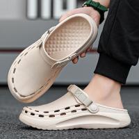 Sandalias Masculinas De Color Sólido EVA Para La Playa Y Viajes Ligeros Y De Secado Rápido Zapatos Casuales Para Hombres - details 19