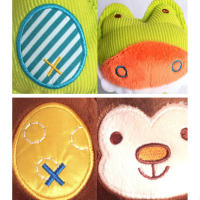 Juguete De Peluche Para Perros Dibujos Animados Mordible Con Sonido Squeak Juguetes Chupar Para Puppies Limpieza De Dientes Interactivos Para Mascotas - details 1